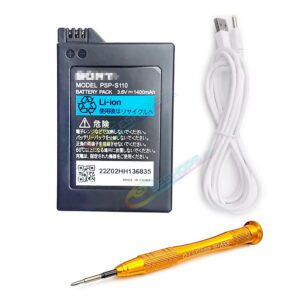 Best Sony PlayStation Portable 3000 2000 Battery Pack 1400 mAh Long Life Replacement