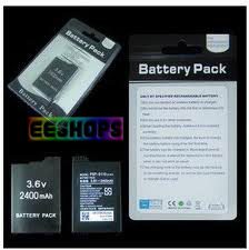 Cheap New for Sony PSP2000/3000 Lithium 2400 mah Battery for Playstation Portable PSP Slim 3000 Repair Spare Parts Accessories in EEBUYS Free Shipping