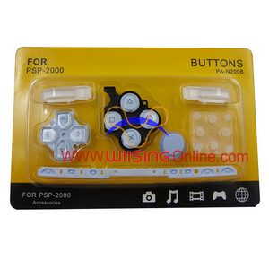 Cheap New PSP2000 Repair Parts Replacement Buttons for Sony Playstation Portable Slim PSP 2000 Handheld Game Console (Light Blue) Repair Spare Parts Accessories in EEBUYS Free Shipping