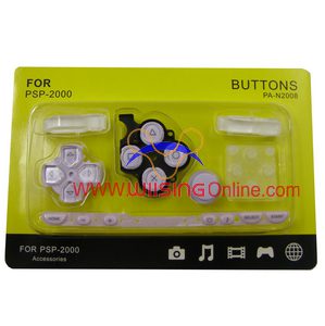 Cheap New PSP2000 Repair Parts Replacement Buttons for Sony Playstation Portable Slim PSP 2000 Handheld Game Console (Purple) Repair Spare Parts Accessories in EEBUYS Free Shipping