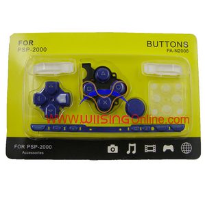 Cheap New PSP2000 Repair Parts Replacement Buttons for Sony Playstation Portable Slim PSP 2000 Handheld Game Console (Blue) Repair Spare Parts Accessories in EEBUYS Free Shipping