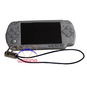 Cheap New PSP1000 Silicon Decorated pendant-miniature for Sony Playstation Portable PSP 1000 console silver colour Accessory in EEBUYS Free Shipping