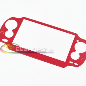 Genuine New Protective Faceplate Glass Screen Mirror Surface for Sony Playstion PS Vita PSV 1000 PSV1000 Console Replacement Part Red