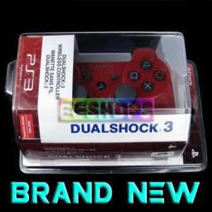 Cheap New PS3 DualShock 3 Sixaxis Wireless Controller Red for Sony Playstation 3 Video Game Console Spare Parts Accessories in EEBUYS Free Shipping