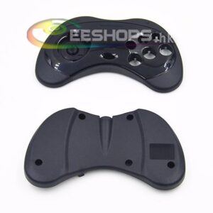 Official Top Upper & Lower Bottom Outer Case Housing Shell Black for SS Sega Saturn Video Game Console USB Wired Controller Repair Spare Parts Accessories in EEBUYS Free Shipping