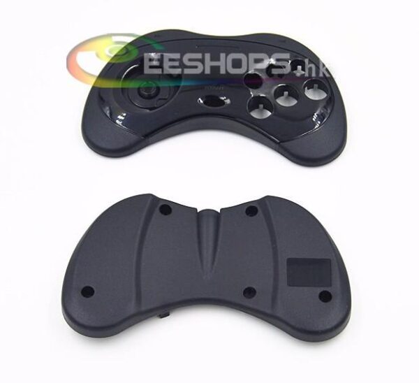 Official Top Upper & Lower Bottom Outer Case Housing Shell Black for SS Sega Saturn Video Game Console USB Wired Controller Repair Spare Parts Accessories in EEBUYS Free Shipping