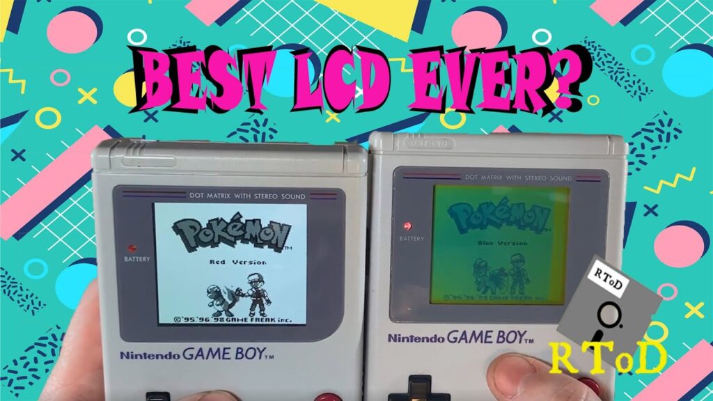 The BEST GameBoy DMG-01 IPS LCD Screen Mod - Custom COLOR palette!! - RIPS v4 @RetroModdingCom