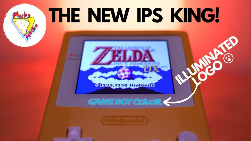 The BEST IPS KIT for the Game Boy Color for 2021 | New Laminated Q5 v2.0 IPS Kit from FunnyPlaying