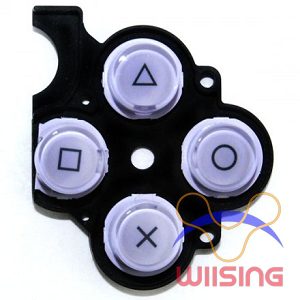 Cheap New PSP2000 Violet Keystroke with D-Pad rubber for Sony Playstation Portable Slim PSP 2000 Repair Spare Parts Accessories in EEBUYS Free Shipping