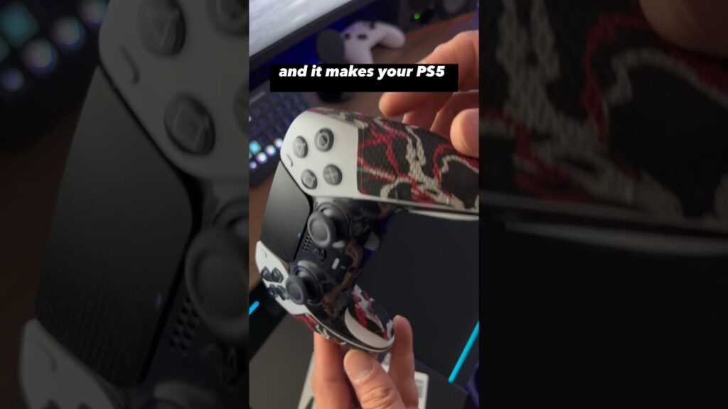 Installing PS5 Controller Skin #shorts #shortsviral #ps5 #gamer